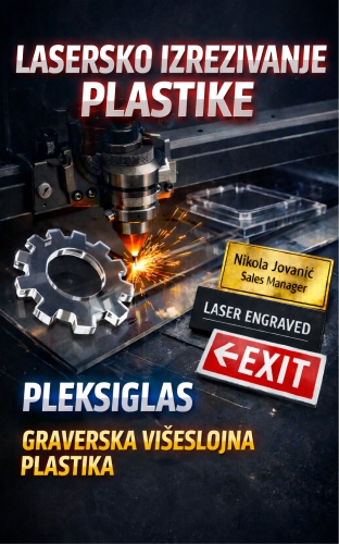 Lasersko izrezivanje plastike