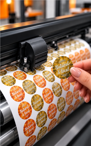 Print & cut naljepnica
