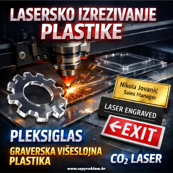 Lasersko izrezivanje plastike