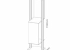 Dimenzije stalka Cubic.