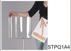Stoppix one side - Polikarbonatni držač A4 formata, vertikal,  za pojedinačni dizajn i tisak, jednostrani pogled.